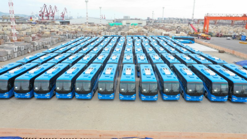120 Units Golden Dragon School Buses to Arrive in Ghana for Operation