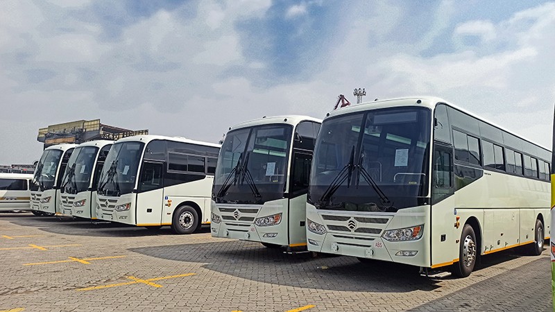 50 Units Golden Dragon Travel Buses with More Customized Features to Arrive in Zimbabwe for Operation