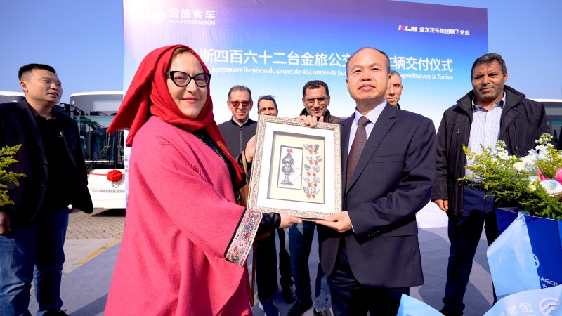 Golden Dragon Bus Secures Largest Bus Order in Tunisian History